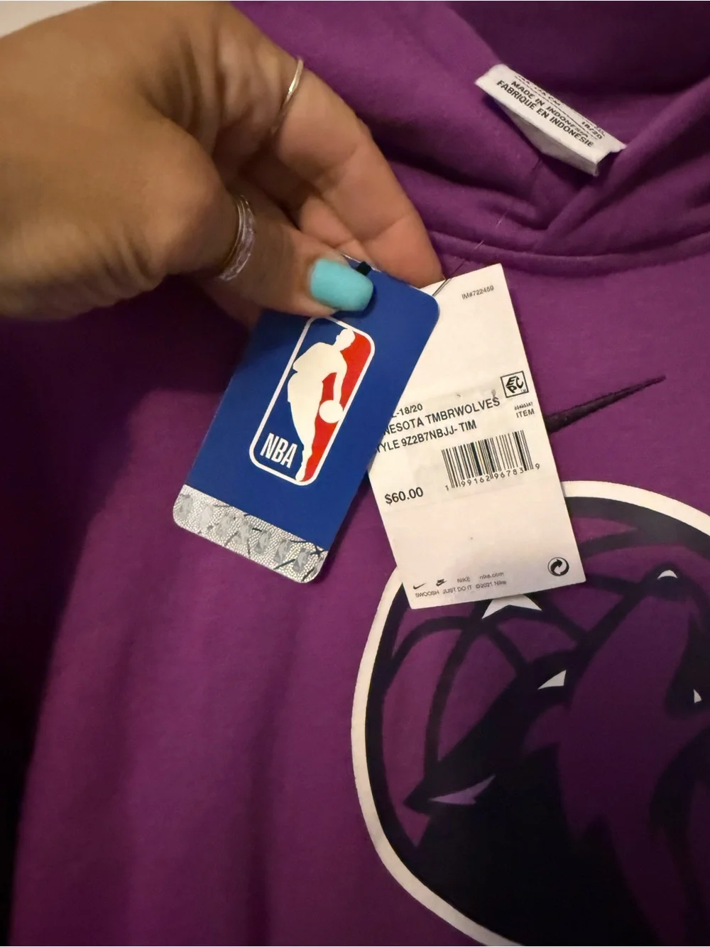 Nike soft purple